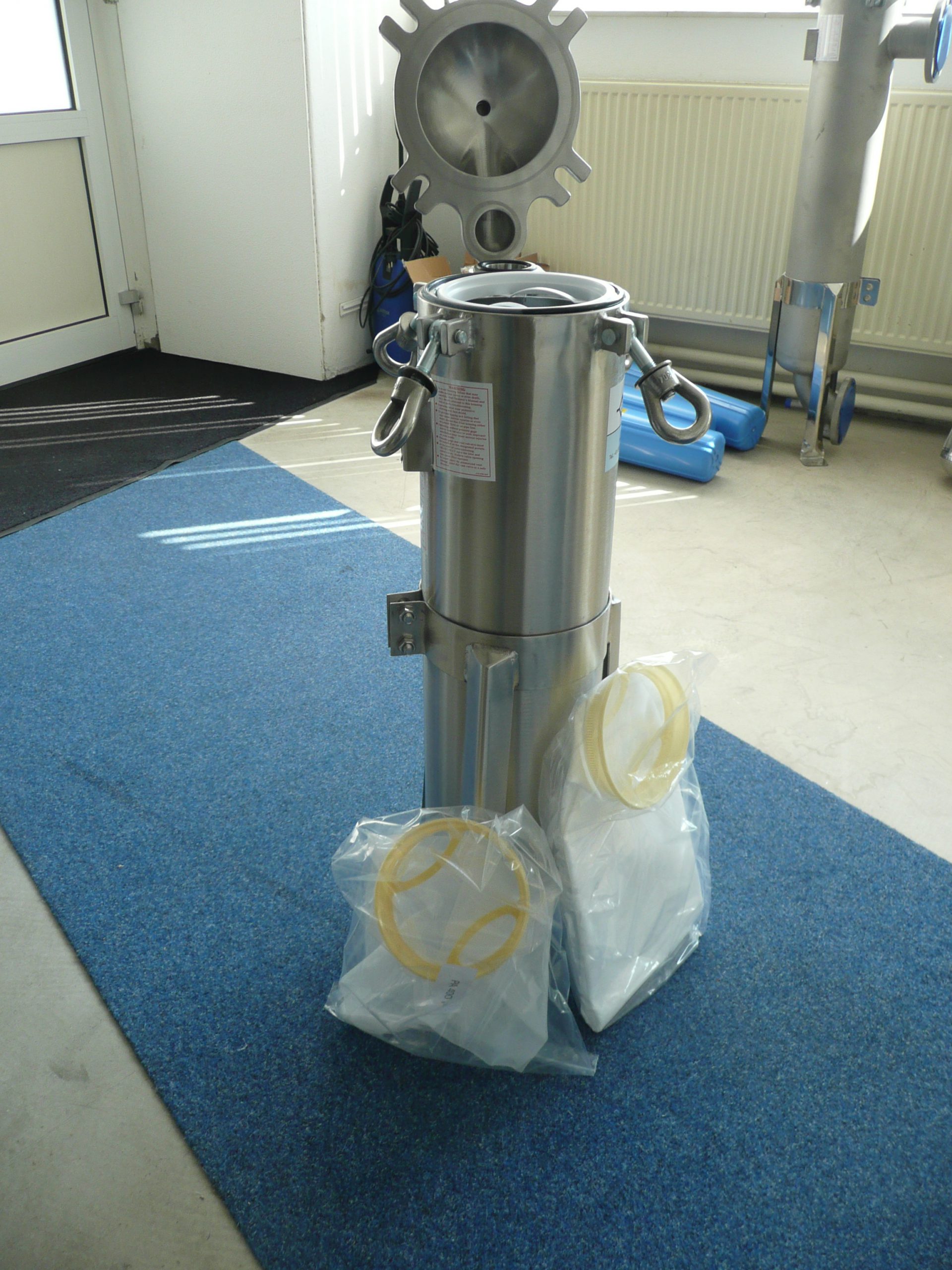 Filterhousing for brewery Filter Bags Netherlands